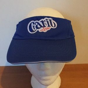 New w/o Tags Carib Lager Embroidery Visor